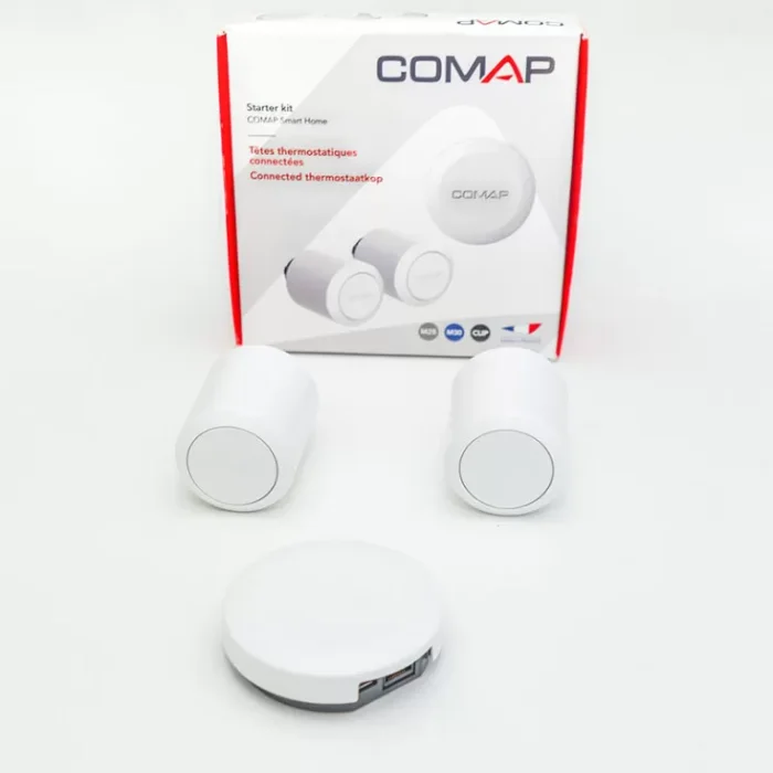 Kit de démarrage tête thermostatique connectée programmable CSH - Comap Smart Home (M28)