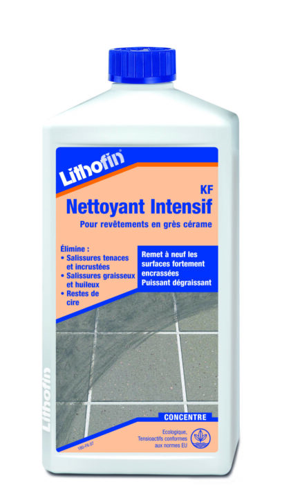 Lithofin KF NETTOYANT INTENSIF 1L - Nettoyant grès cérames et céramiques