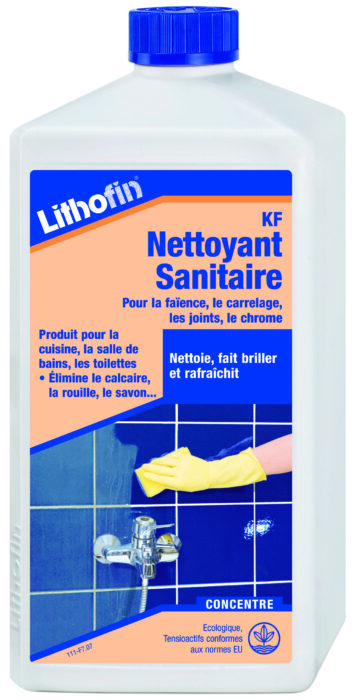Lithofin KF NETTOYANT SANITAIRE 1L - Nettoyant assainissant