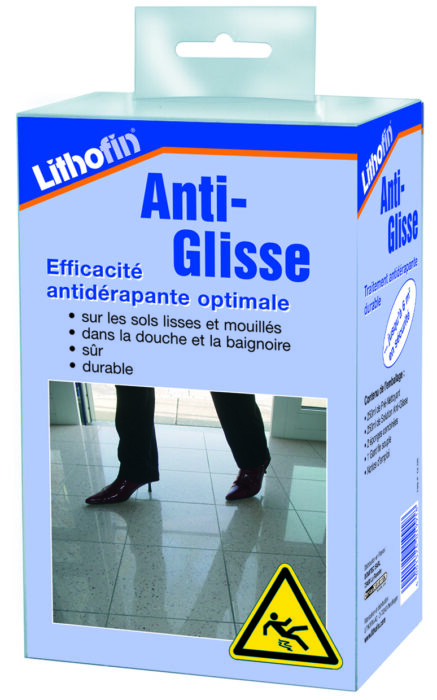 Lithofin ANTI-GLISSE - Kit pour traitement antidérapant