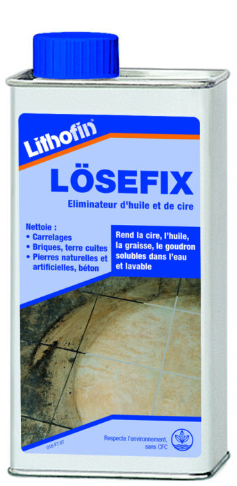 Lithofin LÖSEFIX 1L - Eliminateur d'huile et de cire
