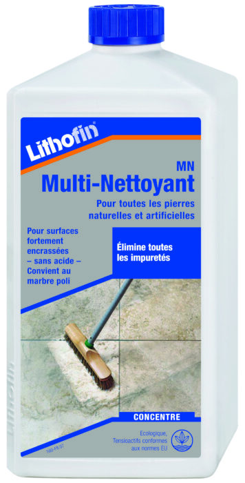 Lithofin MN MULTI-NETTOYANT 1L - Nettoyant de base des sols encrassés