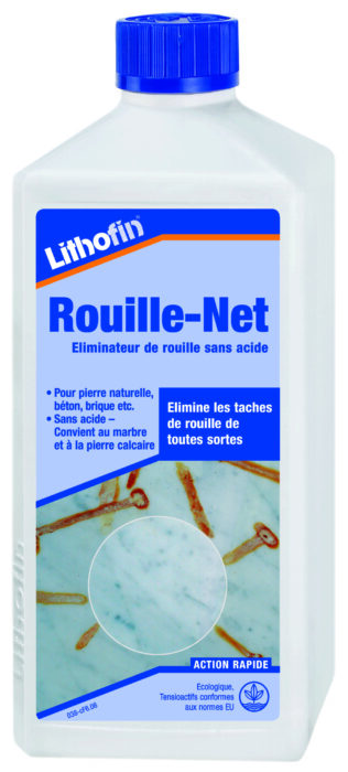 Lithofin ROUILLE-NET 500ML - Eliminateur de rouille sans acide